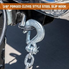 Buyers Products BSC3835 Trailer Safety Chain with Forged Slip 35"