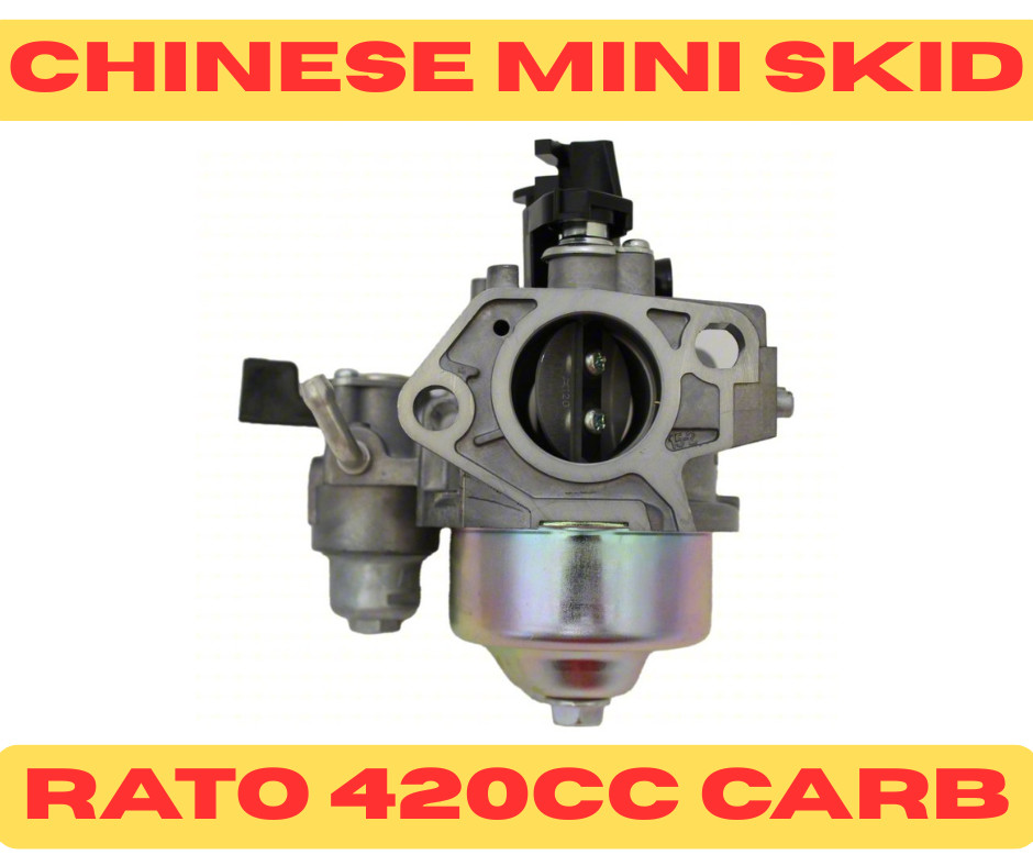 New RATO 420cc Carburetor For Chinese Mini Excavator with a RATO 420cc Engine