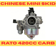 New RATO 420cc Carburetor For Chinese Mini Excavator with a RATO 420cc Engine