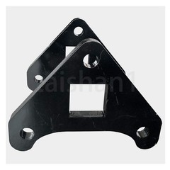 2Pcs Flange bracket For Chinese Mini Excavator Drive Motor Reinforcement Bracket