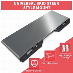Easy Install 1/2″ Thick Mount Plate for Skid Steer