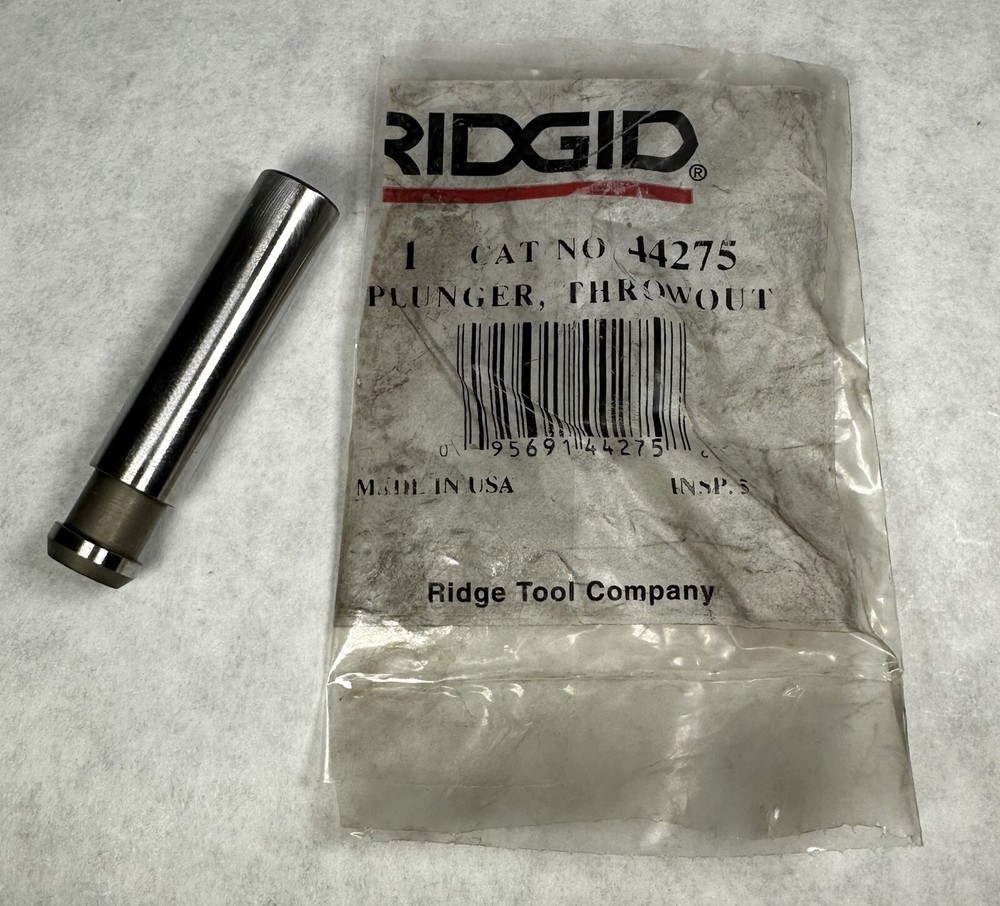 NEW RIDGID 44275 Throwout Plunger, Made in USA
