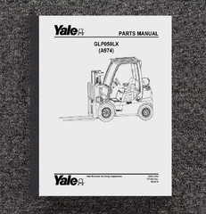 Service Parts Manual Fits Yale Forklift GLP050LX(A974)