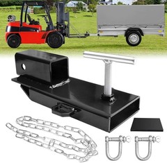 Forklift Trailer Hitch Attachment, EBESTTECH 1PC Fork Trailer Hitch Attachmen…