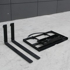 Mini Skid Steer Loader Hydraulic Sliding Forks Pallet Forks U.S. Inventory