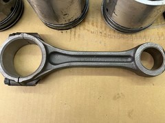 4 White Hercules D2300T Series 2 Connecting Rods w/ Pistons – 40-3007901B – Used