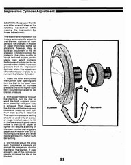 8820 OFFSET DUPLICATOR OPERATING MAINT INSTR. MANUAL FITS 1988 AB DICK 8820