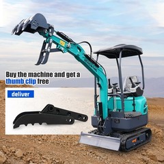 Free shipping 3000 lbs Mini Excavator Sale！Chassis Extension And Boom Swing