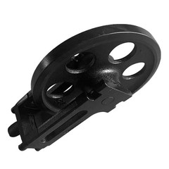 For Mini Excavator Accessories ISDZJL-H12 Front Idler Track Idler Wheel Assembly