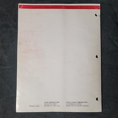 Case 404, 504, 606 Series Draft & Position Control Tractor Service Manual Repair