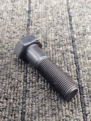 (QTY 4) JOHN DEERE 19H3707: Hex Head Cap Screws / Bolts – 5/8″ D x 2-1/4″ L