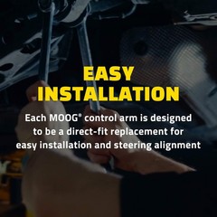 MOOG RK620149 Suspension Control Arm and Ball Joint Assembly front lower forward