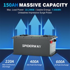 48V 150Ah Lithium LiFePO4 Battery fit Genie Z34/22 BE Z40/23N Z-30 Scissor Lift