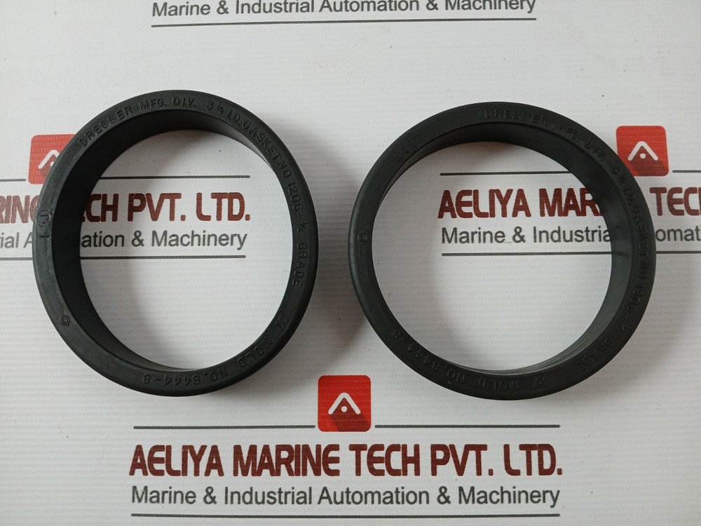 Lot of 2X DRESSER GRADE 27 BUNA Gasket