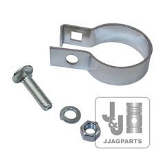 Chrome Muffler Clamp fits International Tractor 100 200 A | Replaces 48889DA