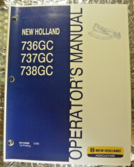 12/08 New Holland Operator’s Manual 746GC 737GC 738CG Rotary Cutters