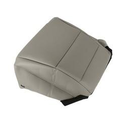 Driver Side Bottom Seat Cover Gray Leather Replacement for 2013-2017 Accord
