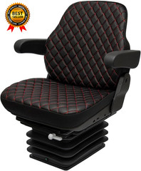 Heavy Duty Tractor Seat Cover for Cabinet Tractors without Headrest Forklift
