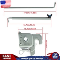 Gray Easy Change Quick Hitch w/Stabilizer Bar for Category 2 Tractors/Implement