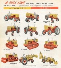 J.I. Case 800 Diesel & Gas 5 Plow Tractor Brochure Case-O-Matic Drive