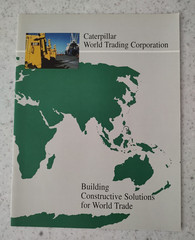 CATERPILLAR BROCHURE – HEAVY MACHINE CATALOG – WORLD TRADE