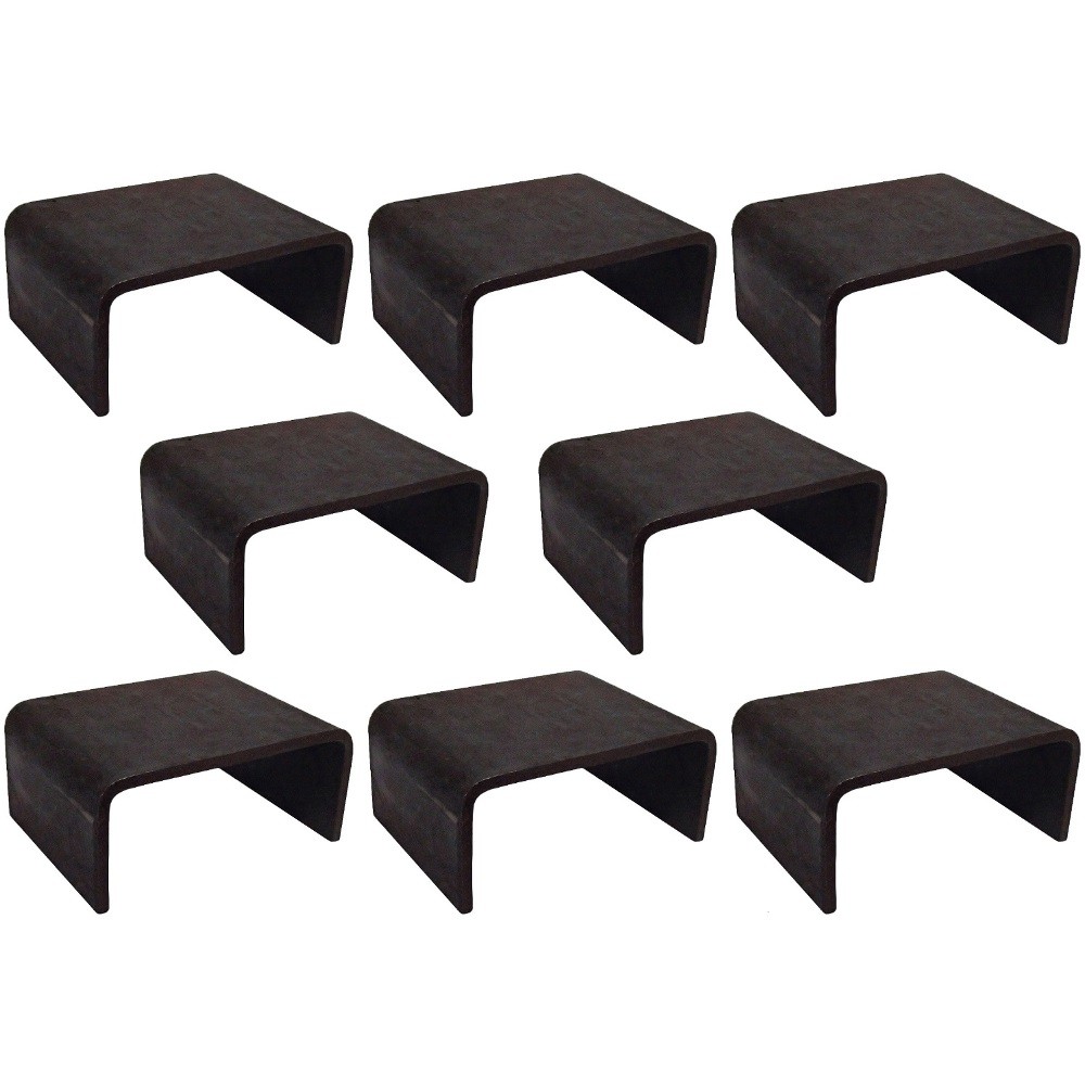 Qty 8: Weld-on 6 gauge Stake Pocket Fits Universal Products Replaces 1000103