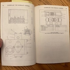 CAT Caterpillar 173B PARTS BOOK LIST MANUAL D7G TRACTOR HYDRAULIC CONTROL sn 28A