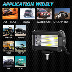 12V 5inch 40W LED Work Light Headlight fit John Deere Case New Holland Tractor
