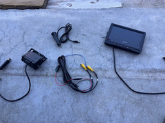 KUBOTA SVL 75-2 SVL95-2 Back Up Camera, Monitor and Mounting Bracket