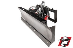 6 Way Dozer Blade Skid Steer Attachment 96″ Wide Heavy Duty for CAT Machines