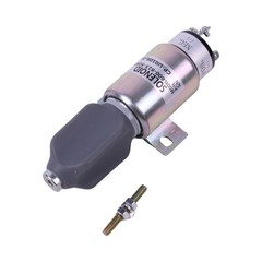 24V Fuel Shutoff Solenoid 600-815-9260 600-815-9261 For Komatsu PC128US PC138US