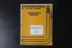 International Harvester Series 530 Rubber Tired Loader Operator’s Manual 1979