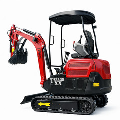 TYPHON TERROR XX 4000lb Mini Excavator Kubota D902 Engine Double Auxiliary Valve