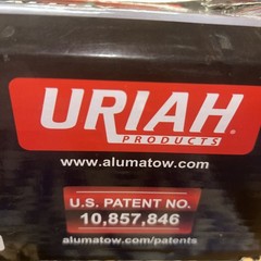 Uriah Products Aluma-Tow Adjustable Aluminum Ball Mount, 6in. Drop, 3 sizes