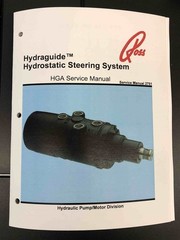 Ross Hydrostatic Steering HGA Repair Manual Pettibone Forklift