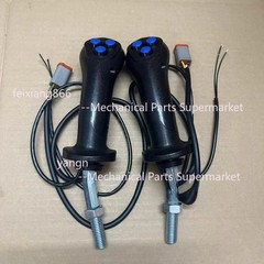 3-Button Electric Control Handle Joystick for Excavator Grapple/Clamp Conversion