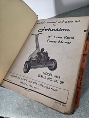 Jacobsen Master Service Manual Parts Catalog Worthington Johnston Lawn Mower