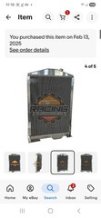 Tractor Radiator For John Deere 4050 4055 4250 4255 4450 4455 RE38664 RE21893