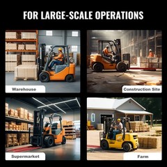 Uimoso Pallet Fork Extensions Forklift Extensions 72″ x4.5″ Heavy Duty with Pins