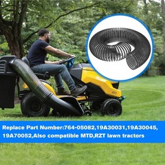764-05082 Bagger Flex Hose for Cub Cadet Grass 47.5 inches x 8 inches, ‎Clear