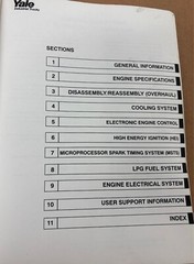 Yale Engine Maintenance Manual Yale Gasoline and LP GM 3.0L January 2000