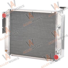 4-Row Aluminum Forklift Radiator For Hyster Yale Models AT Part # 1329169