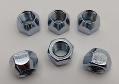 6x 1/2″-20×5/8″ Right Hand Wheel Lug Nut 60 Degree Taper Ford Dodge Chevy 13/16″