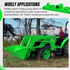 Tractor Grab Hooks Bolt On Compact Tractor Bucket Hooks 2″ Receiver Heavy Duty
