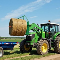 VEVOR Pallet Fork Frame Attachment with 36-inch Skid Steer Forks for JD Tractors