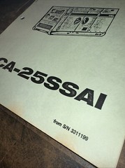 MQ Power Generator 25KVA ( Instruction Manual ) Model DCA-25SSAI Serial#3311199