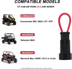 Seat Belt Bypass for 2010 and Up, Plug and Play Harness Overrides Seat Belt Comp