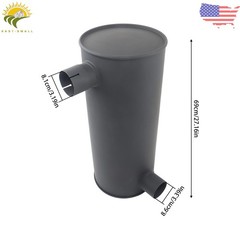 4625214 Muffler For ZX210K-3 ZX200-3 ZX280 ZX360W-3 ZX220W-3 ZX240-3 ZX270-3