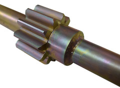 Shaft with Gears for Timpte 96″ Low Torque Hopper Door (Pre-1994 & 1994-up AG )
