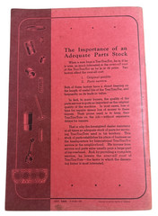 International T-14 TracTracTractor Parts list Manual with Illustrations